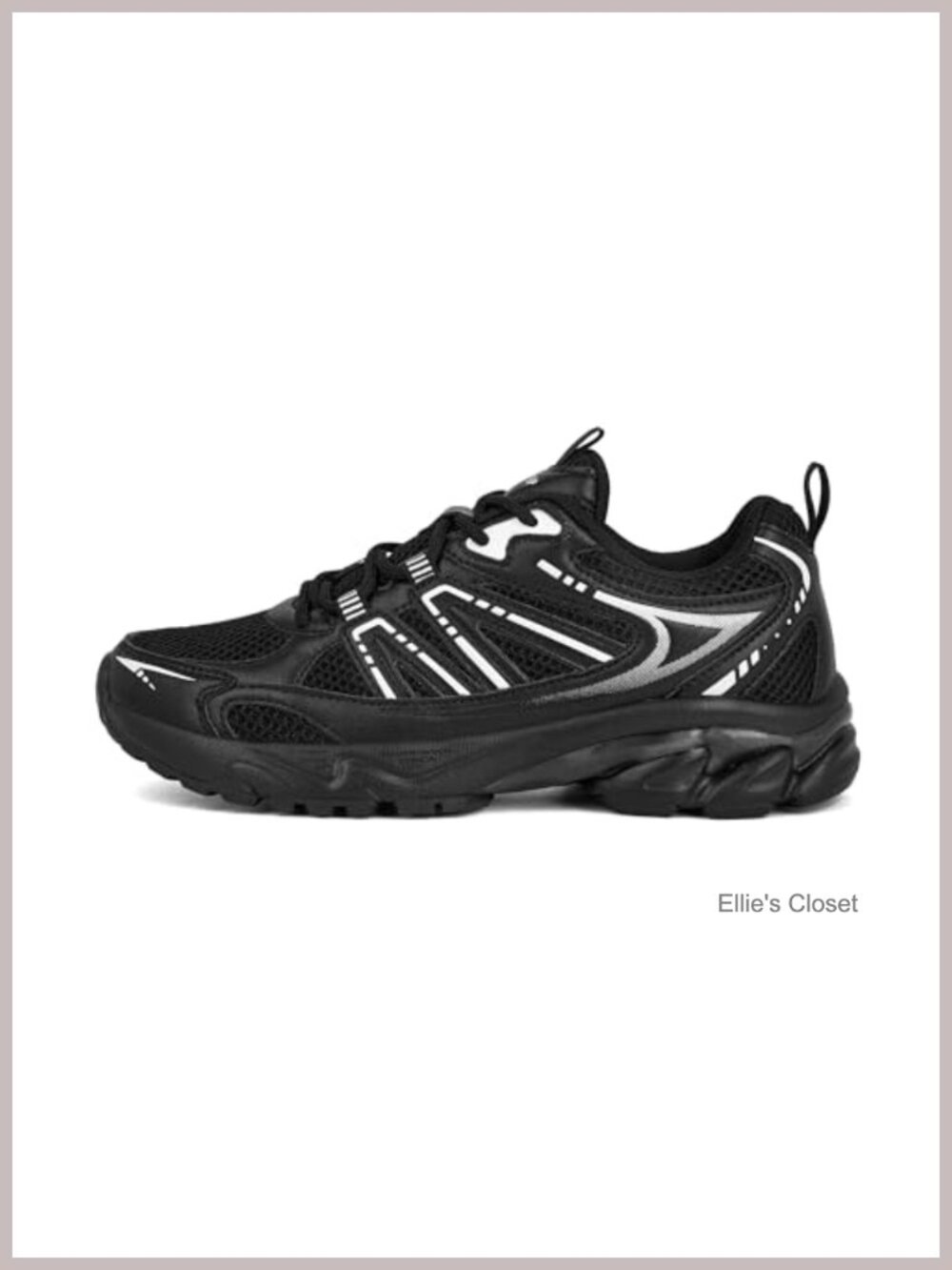 Chunky Fashion Sneakers Running Tennis Athletic Shoes Breathable Mesh Lace Up